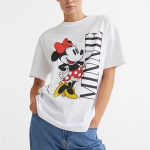 DISNEY | oversized Minnie Mouse printed T shirt